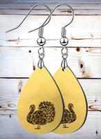 Fall Fun Petite Teardrop SpectraLuxe Dangle Earrings