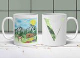 Hello Sunshine Forest Personalized Coffee Mug