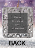 Break Through Buddies Personalized Square Porcelain Ornament