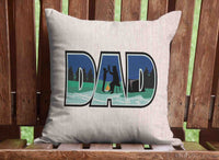 Dad Throw Pillow Cover