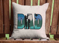 Dad Throw Pillow Cover