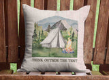 Summer Adventures Throw Pillow Cover