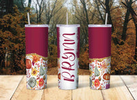 Falling for Fall Skinny Travel Tumbler