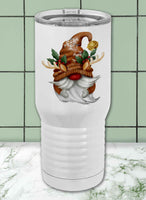 Reindeer Gnome Proper Travel Tumbler