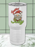 Retro Holiday Gnome Proper Travel Tumbler