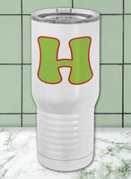 Retro Holiday Gnome Proper Travel Tumbler