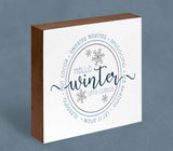 Winter Splendor Art Box