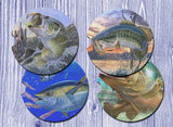 Fishing Life Car Drink Coaster