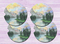 Spring Wilderness Car Drink Coaster