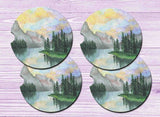 Spring Wilderness Car Drink Coaster