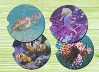 Under the Sea Car Drink Coaster