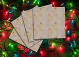 Christmas Patterns SubliLinen™ Drink Coaster