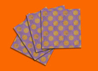 Halloween Patterns SubliLinen™ Drink Coaster