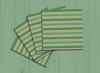 St Patrick's Lucky Patterns SubliLinen™ Drink Coaster