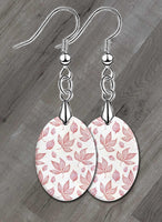 Autumn Day Oval LumaShell Earrings