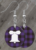 Have A Plaid Season Petite Round SpectraLuxe Dangle Earrings