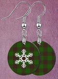 Have A Plaid Season Petite Round SpectraLuxe Dangle Earrings