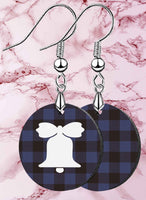 Have A Plaid Season Petite Round SpectraLuxe Dangle Earrings