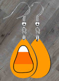Candy Corn Petite Teardrop SpectraLuxe Dangle Earrings