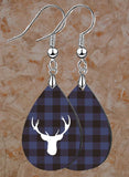 Have A Plaid Season Petite Teardrop SpectraLuxe Dangle Earrings