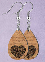 Hearts Desire Petite Teardrop SpectraLuxe Dangle Earrings