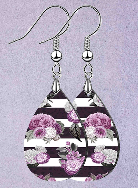 Love Floral Petite Teardrop SpectraLuxe Dangle Earrings