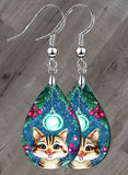 Santa's Workshop Petite Teardrop SpectraLuxe Dangle Earrings