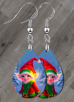 Santa's Workshop Petite Teardrop SpectraLuxe Dangle Earrings