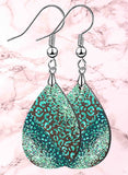 Shimmering Wildlife Petite Teardrop SpectraLuxe Dangle Earrings