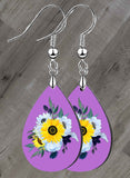 Sunflower Blues Petite Teardrop SpectraLuxe Dangle Earrings