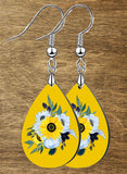 Sunflower Blues Petite Teardrop SpectraLuxe Dangle Earrings