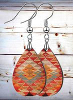 Western Petite Teardrop SpectraLuxe Dangle Earrings