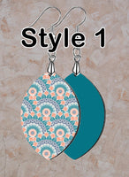 Aztec Marquise SpectraLuxe Dangle Earrings