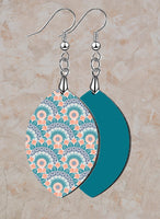 Aztec Marquise SpectraLuxe Dangle Earrings