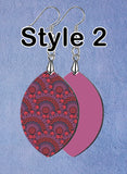 Aztec Marquise SpectraLuxe Dangle Earrings