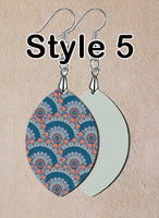 Aztec Marquise SpectraLuxe Dangle Earrings