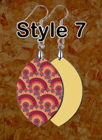 Aztec Marquise SpectraLuxe Dangle Earrings