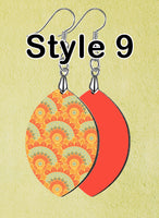 Aztec Marquise SpectraLuxe Dangle Earrings