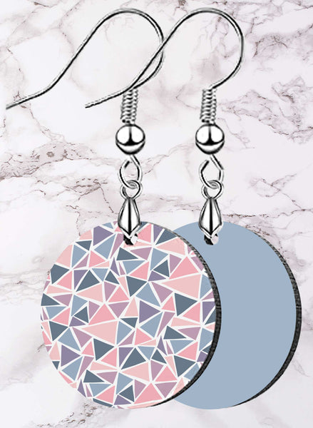 Mosaic Petite Round SpectraLuxe Dangle Earrings