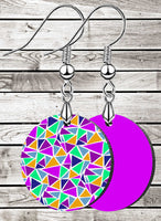 Mosaic Petite Round SpectraLuxe Dangle Earrings