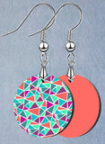 Mosaic Petite Round SpectraLuxe Dangle Earrings