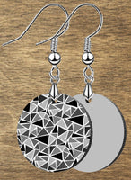 Mosaic Petite Round SpectraLuxe Dangle Earrings