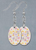 Spooktacular Halloween Oval LumaShell Earrings