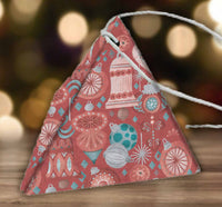 Vintage Christmas Ornaments Decorative Gift Box