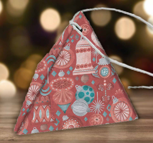 Vintage Christmas Ornaments Decorative Gift Box