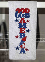 Americana Personalized Hand Towel