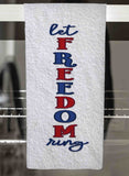 Americana Personalized Hand Towel