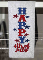 Americana Personalized Hand Towel