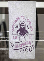 SlothDaze Personalized Hand Towel