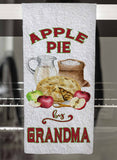 Apple Pie Personalized Hand Towel